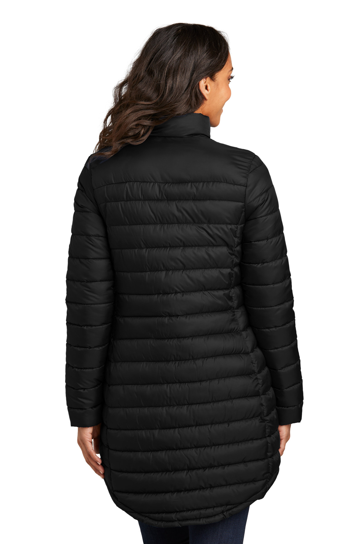 Port Authority Women's Horizon Puffy Long Jacket