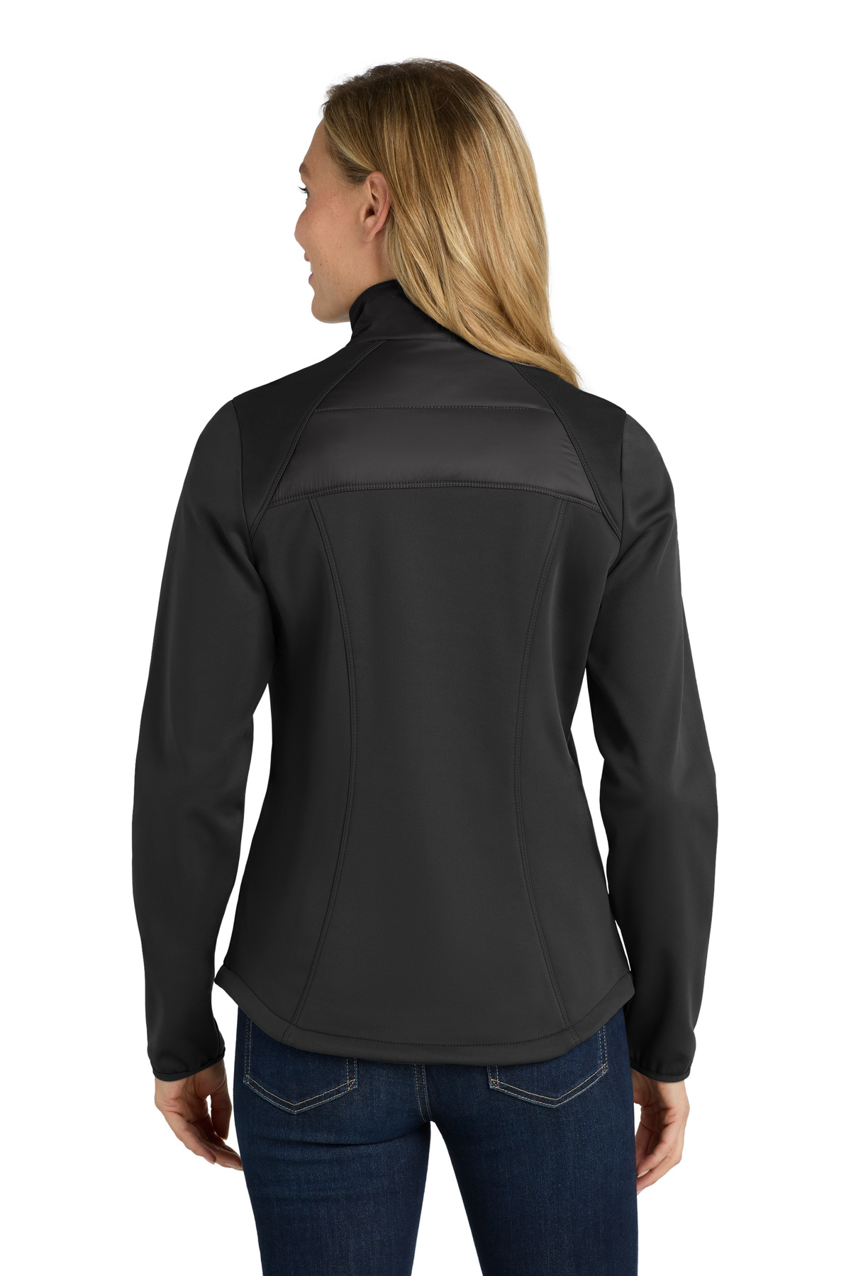 Port Authority Women's Hybrid Soft Shell Jacket.