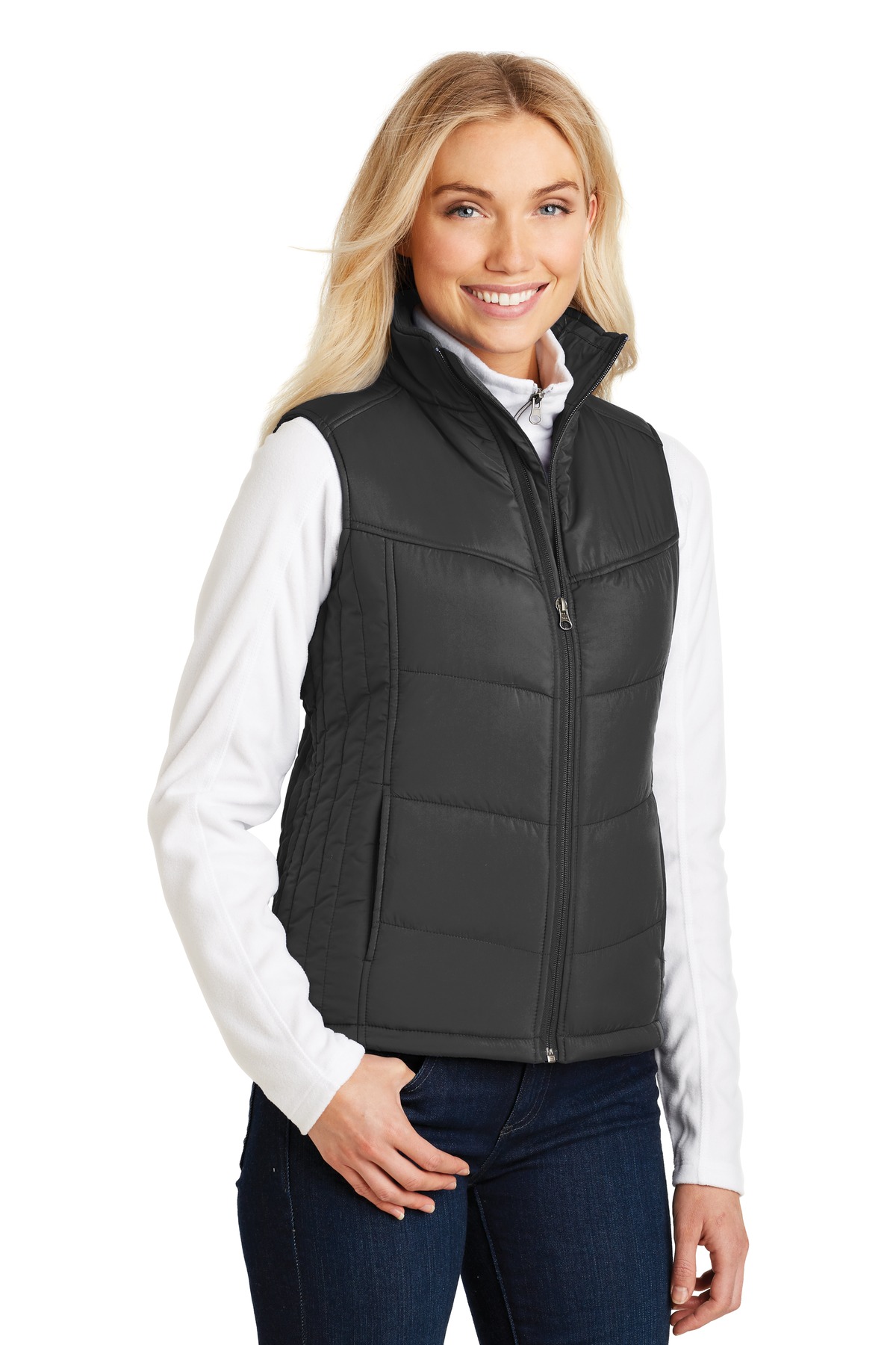 Port Authority Women's Puffy Vest.