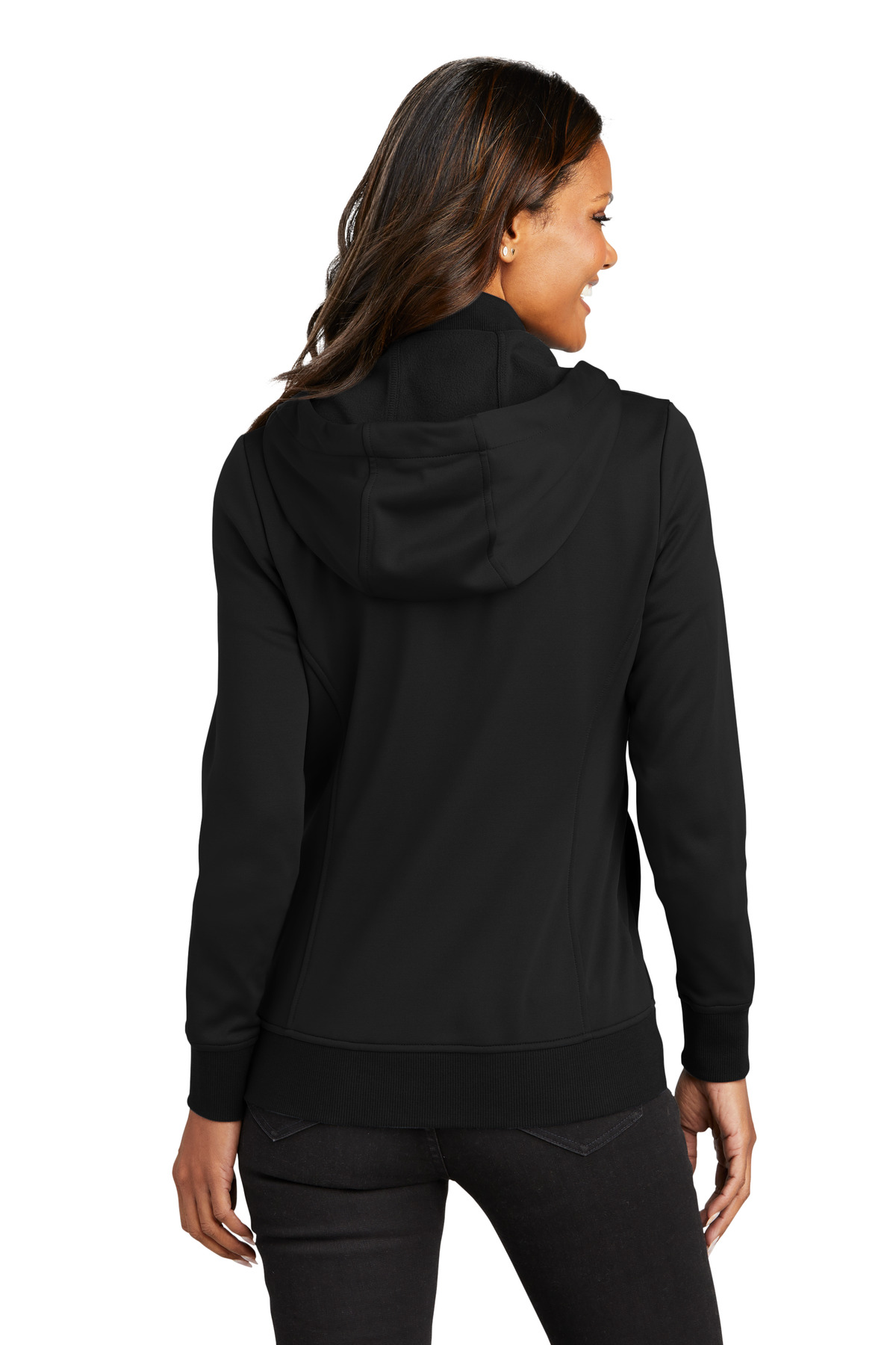 Port Authority Women's Smooth Fleece Hooded Jacket