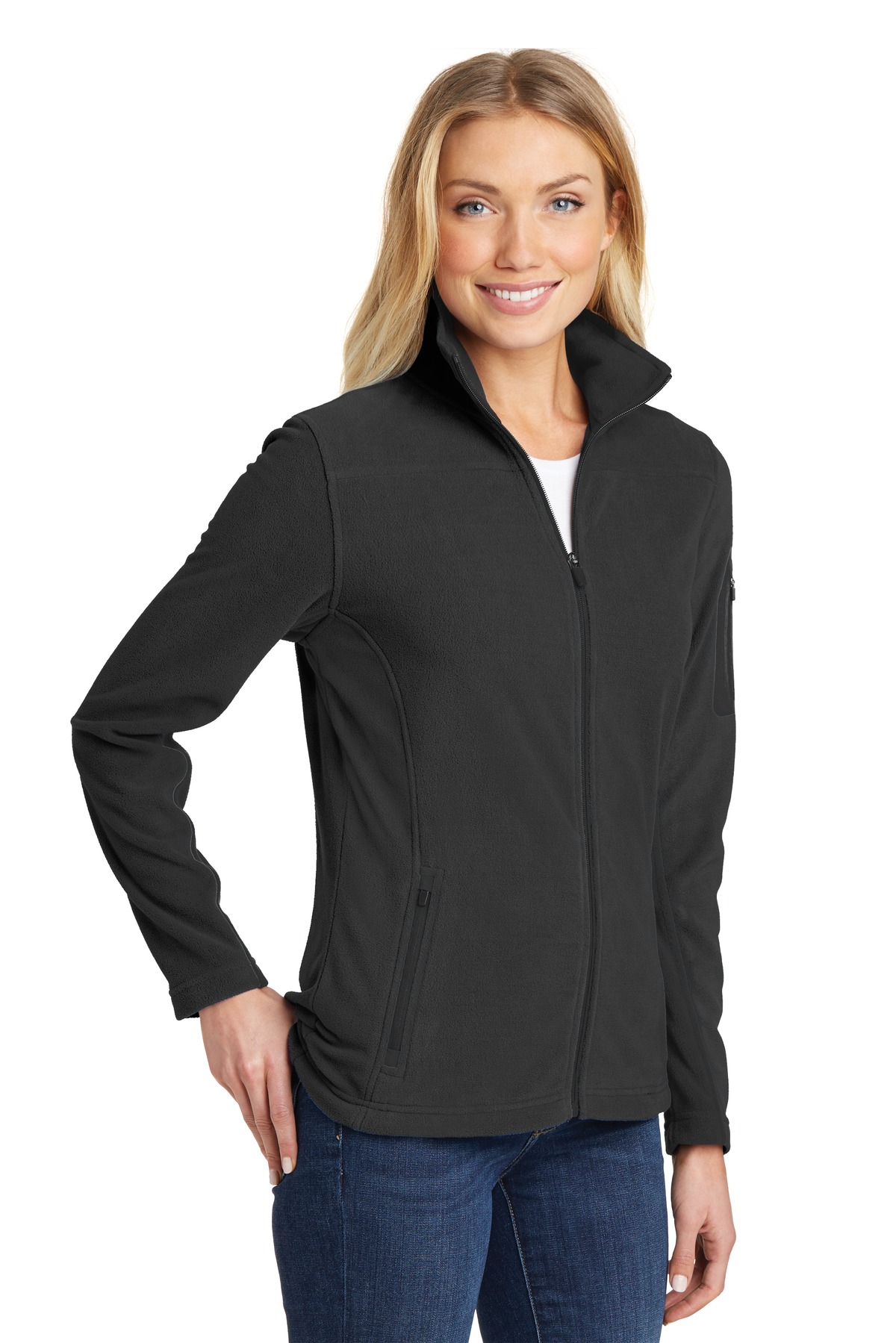 Port Authority Women's Summit Fleece Full-Zip Jacket.