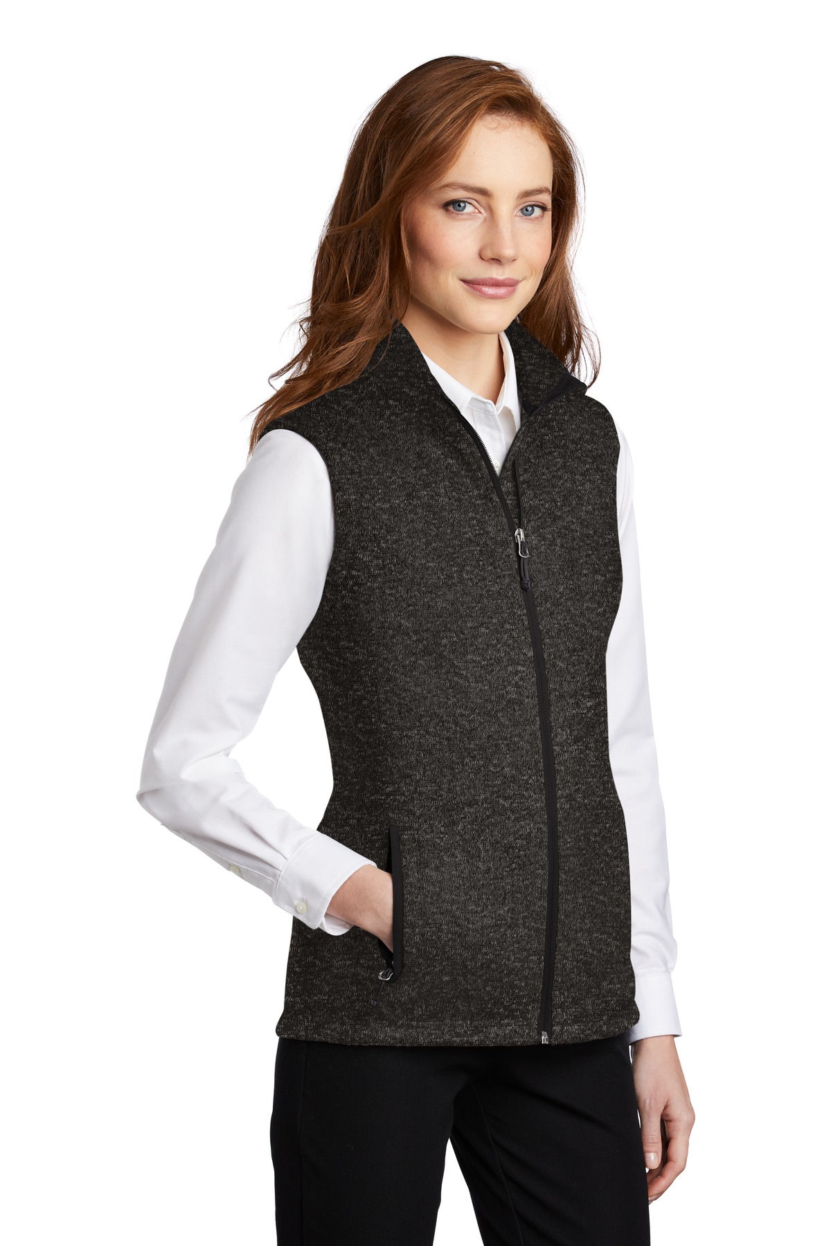 Port Authority Women's Sweater Fleece Vest