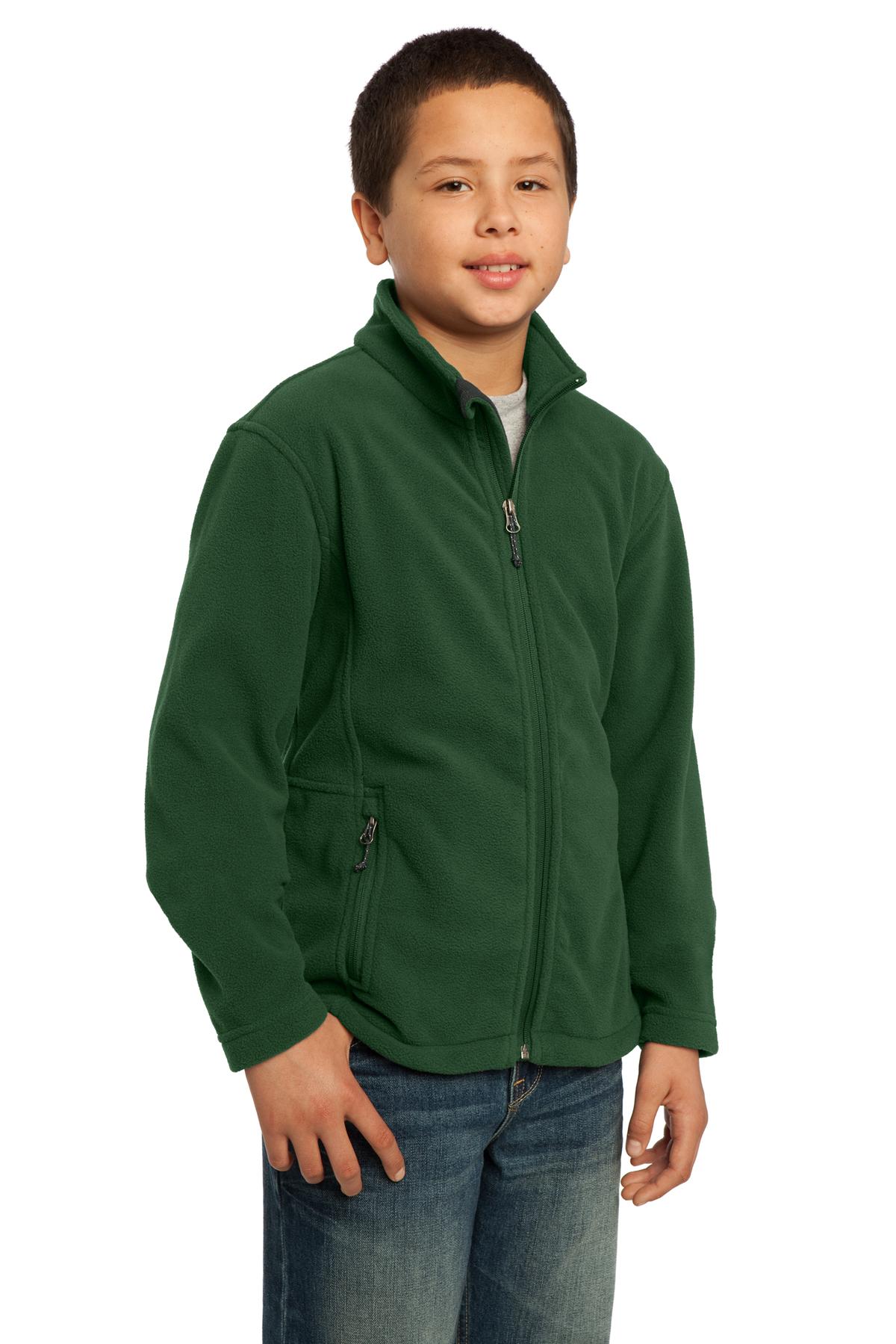 Port Authority Youth Value Fleece Jacket.