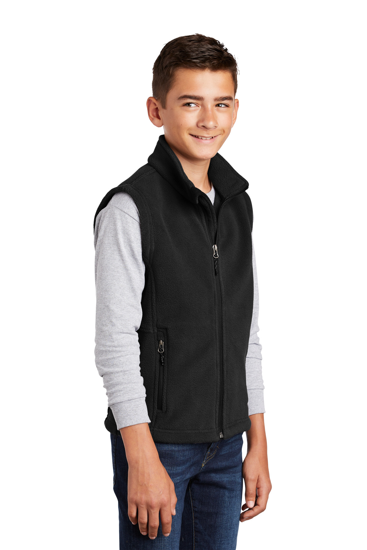 Port Authority Youth Value Fleece Vest.