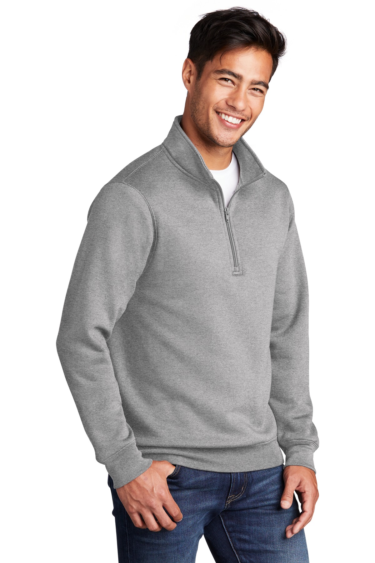 Port & Company Core Fleece 1/4-Zip Pullover Sweatshirt
