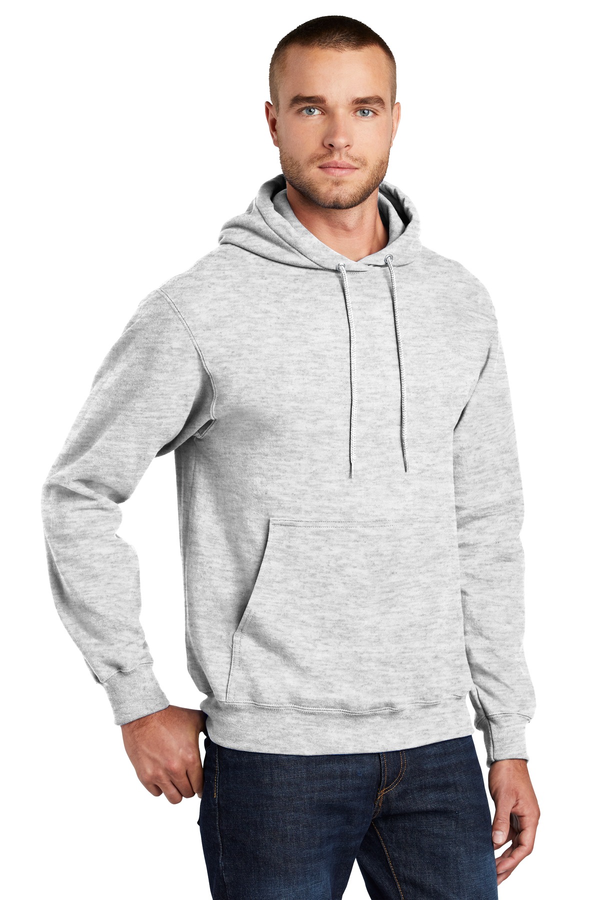Port & Company Essential Fleece Pullover Hooded Sweatshirt.