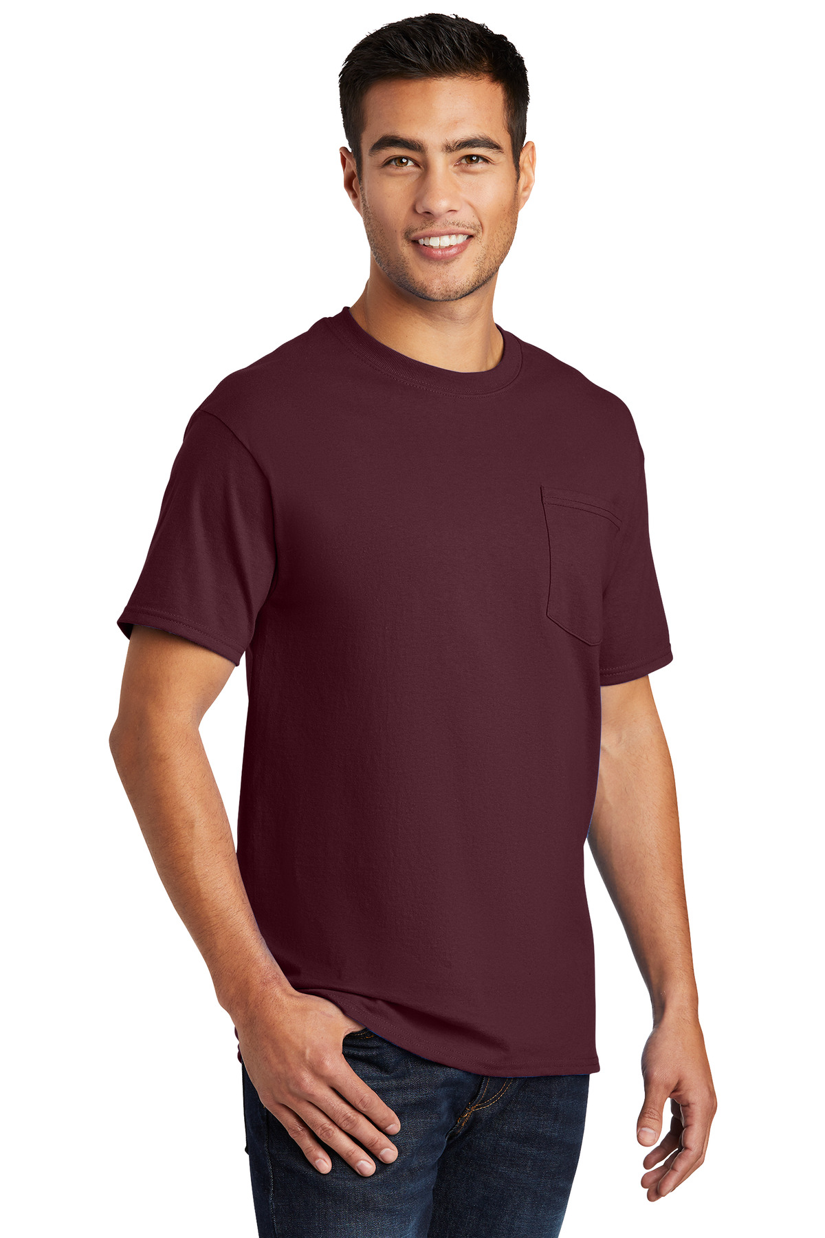 Port & Company Essential Pocket Tee.