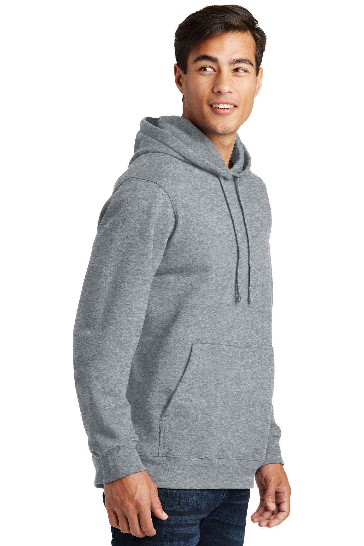 Port & Company Fan Favorite Fleece Pullover Hooded Sweatshirt.