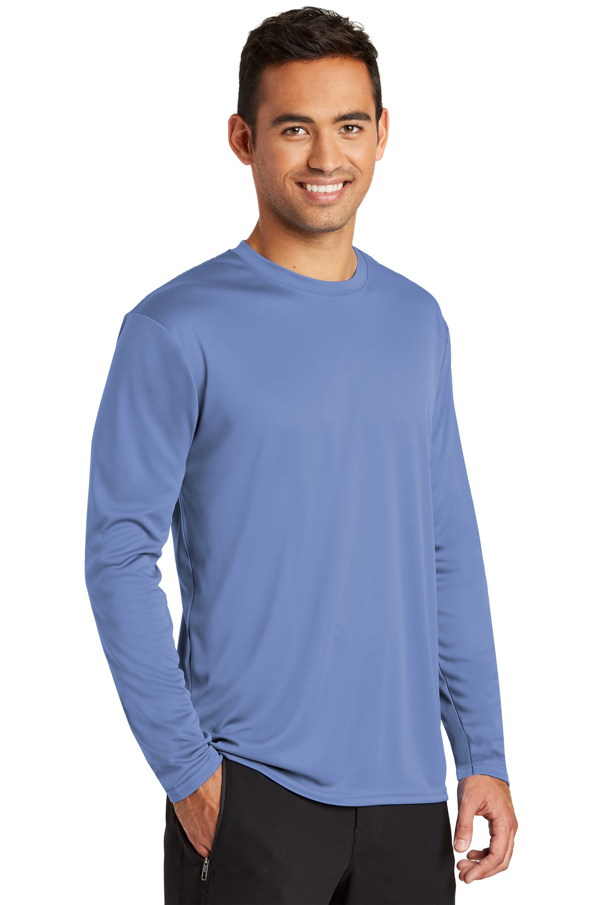 Port & Company Long Sleeve Performance Tee.