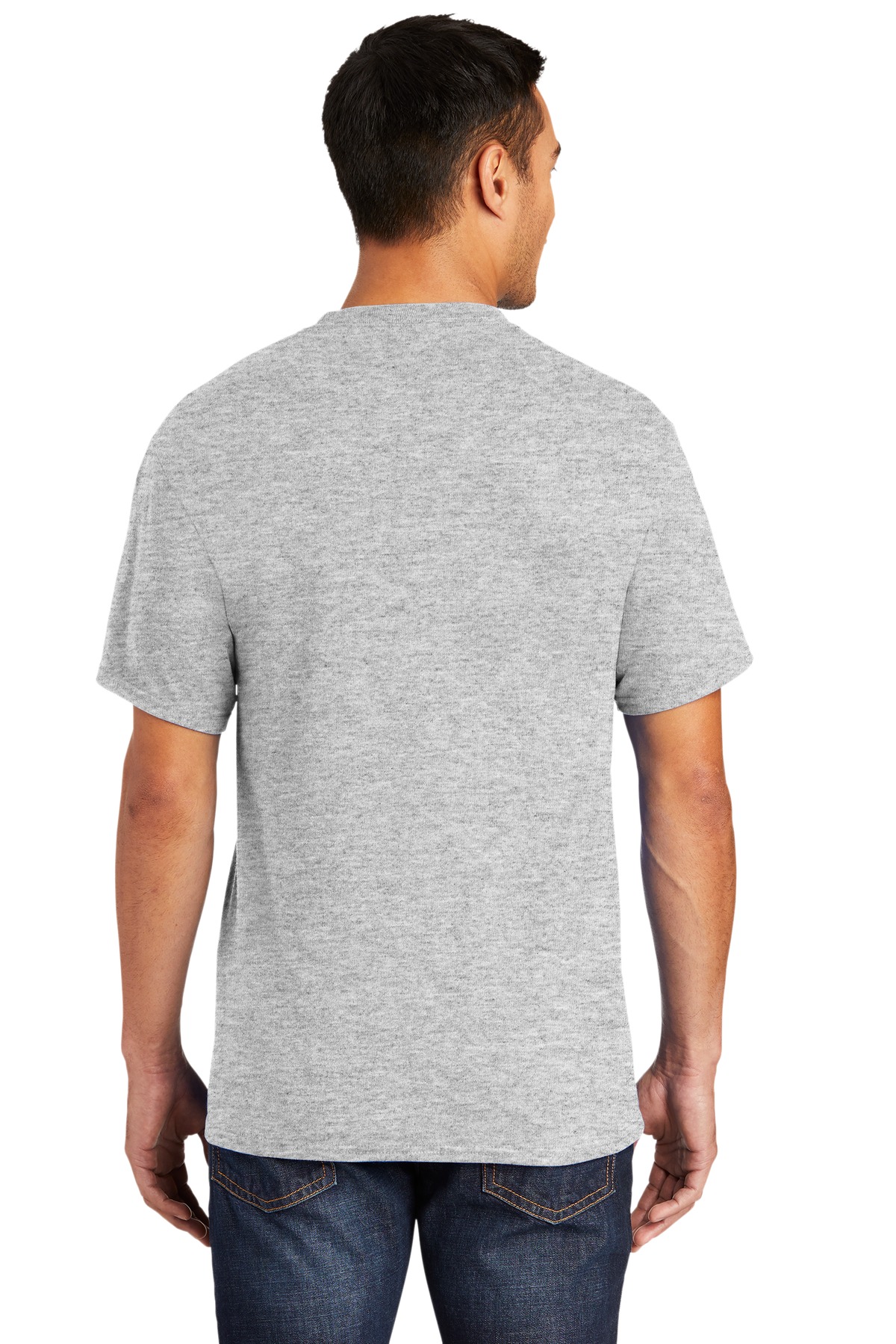 Port & Company Tall Core Blend Pocket Tee.