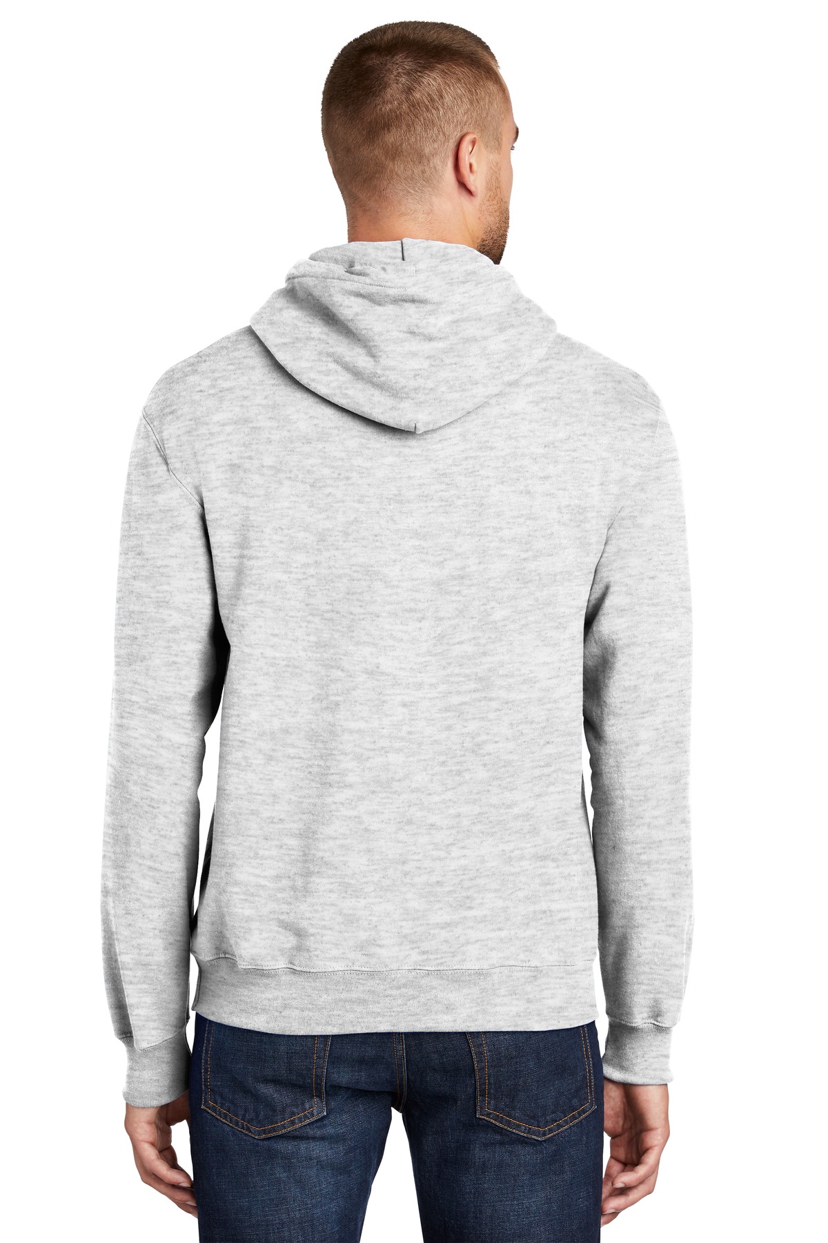 Port & Company Tall Essential Fleece Pullover Hooded Sweatshirt.