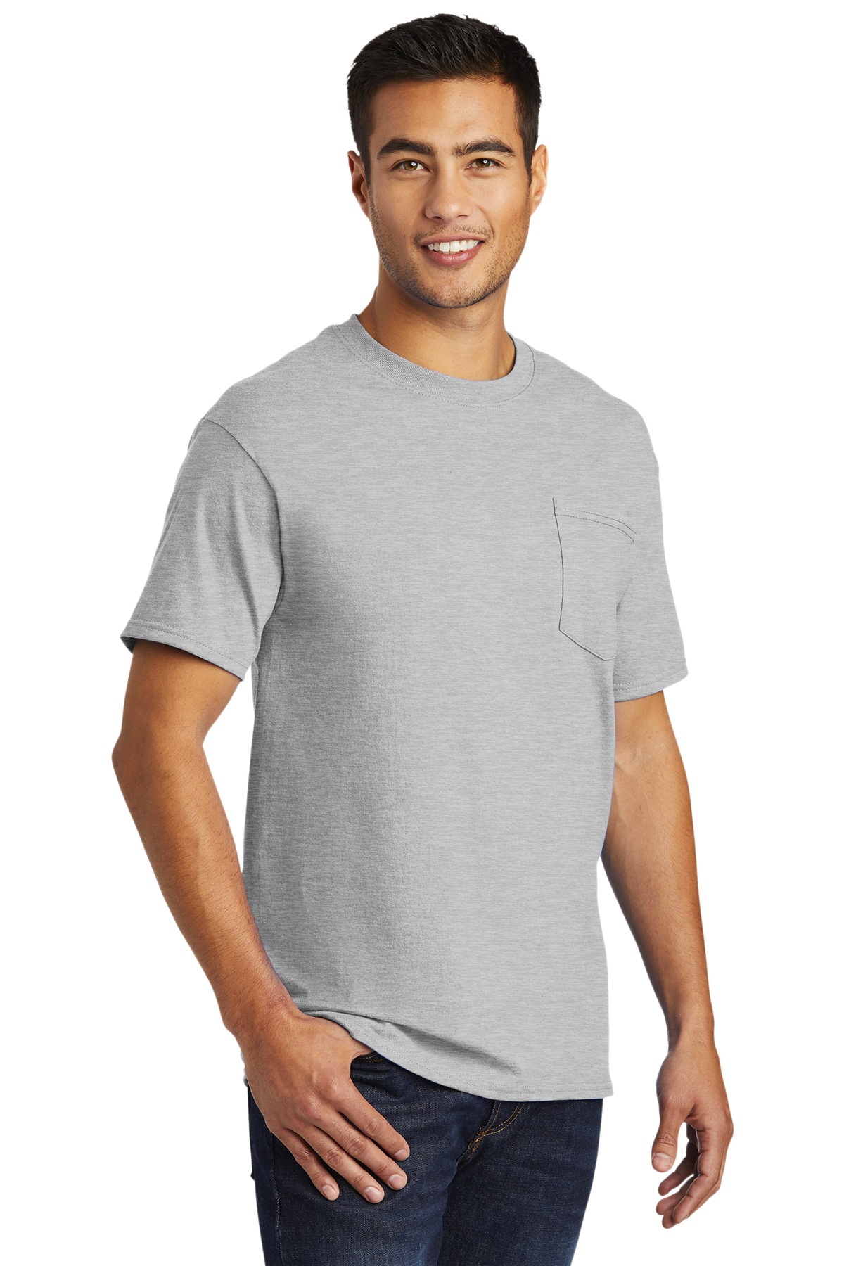 Port & Company - Tall Essential Pocket Tee.