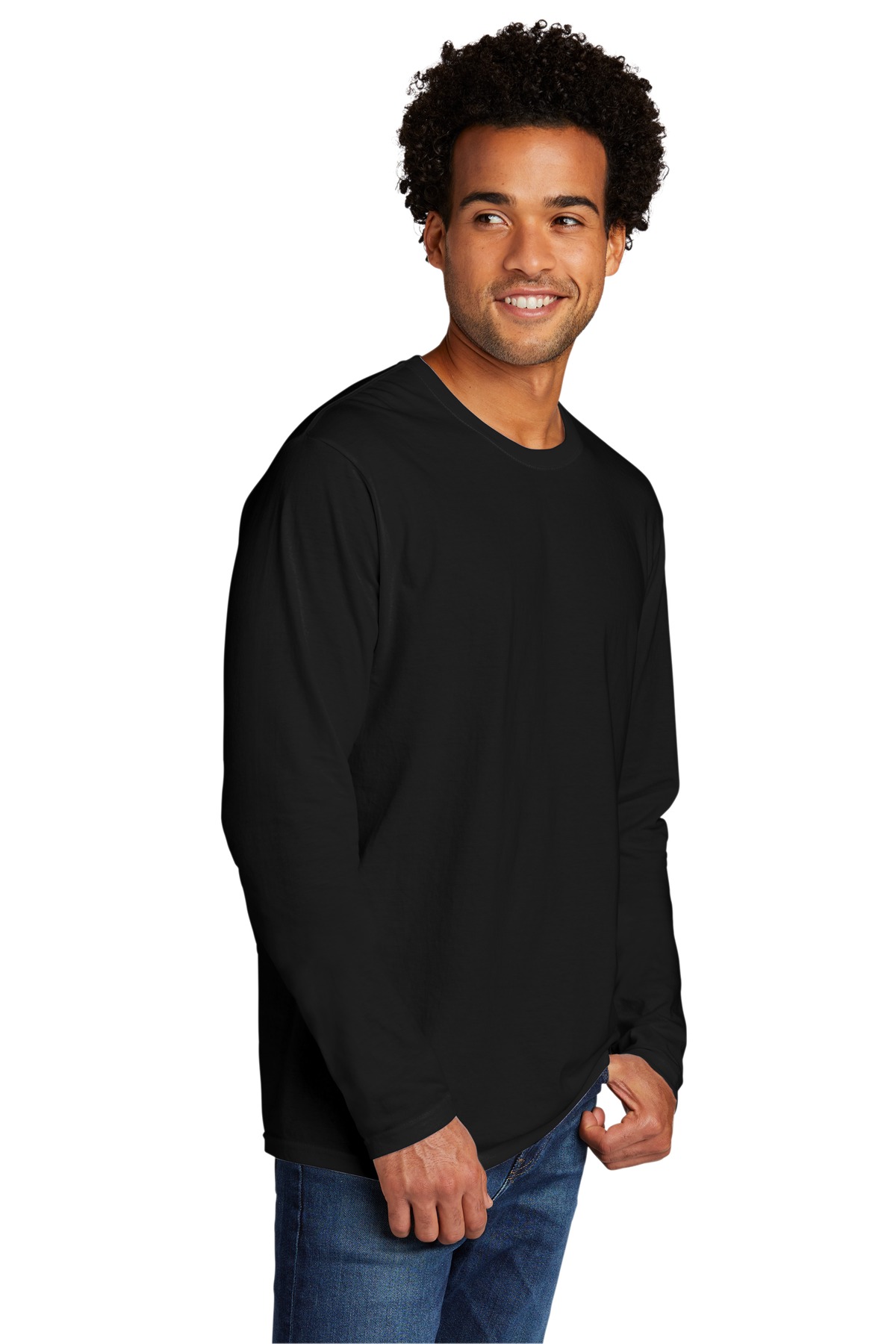 Port & Company Tri-Blend Long Sleeve Tee.