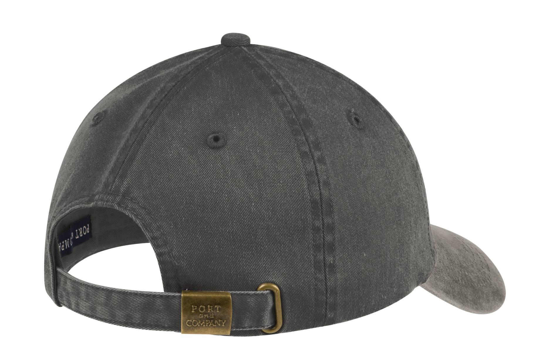 Port & Company -Two-Tone Pigment-Dyed Cap.