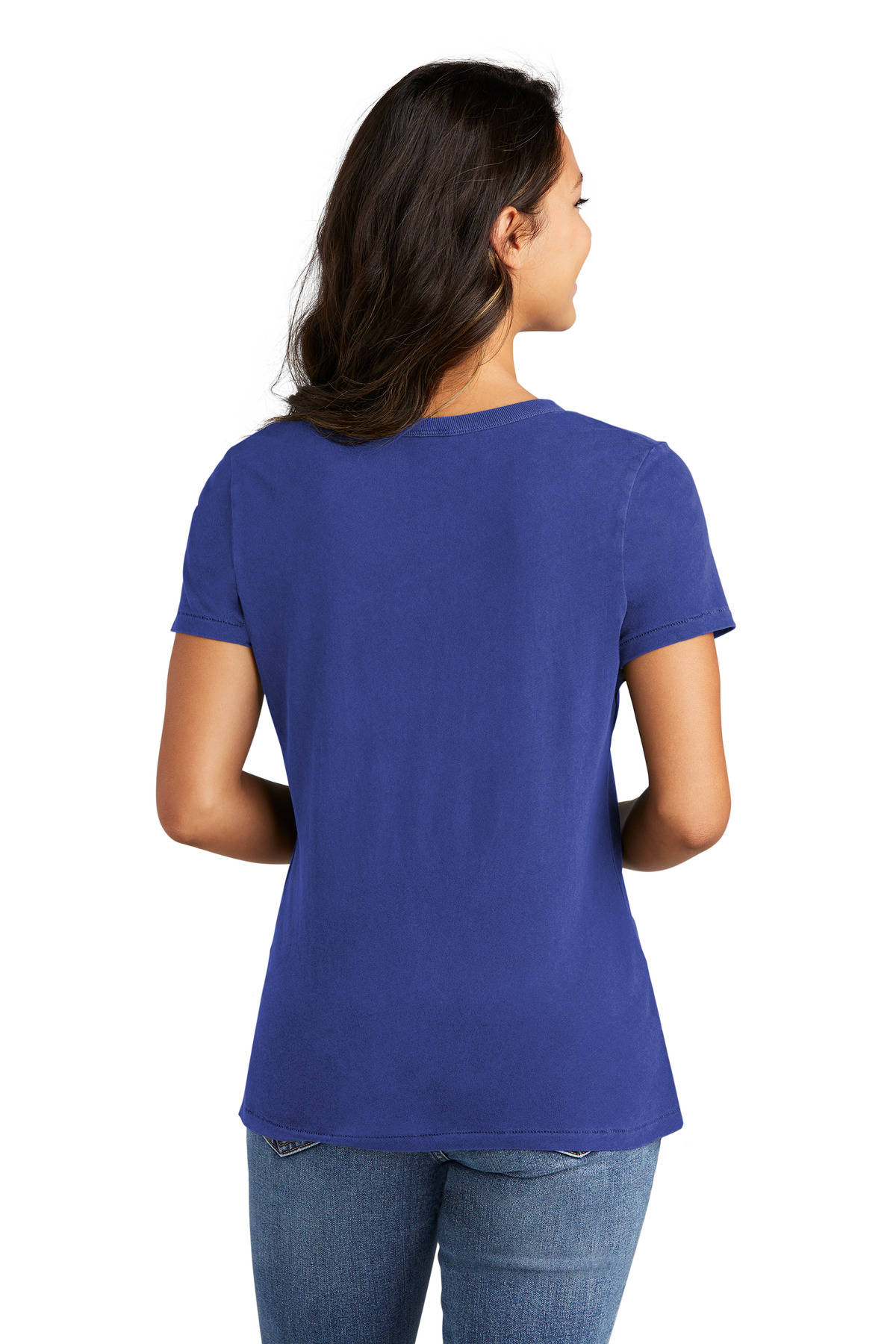 Port & Company Women's Beach Wash Garment-Dyed V-Neck Tee