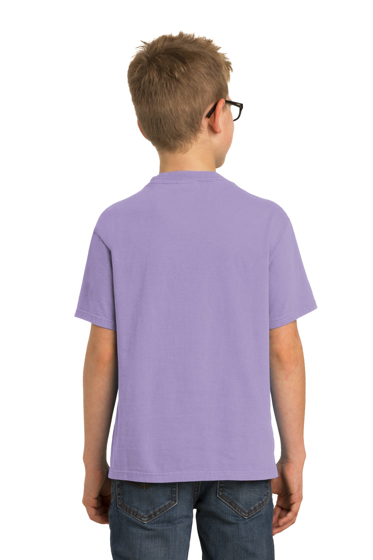 Port & Company Youth Beach Wash Garment-Dyed Tee.