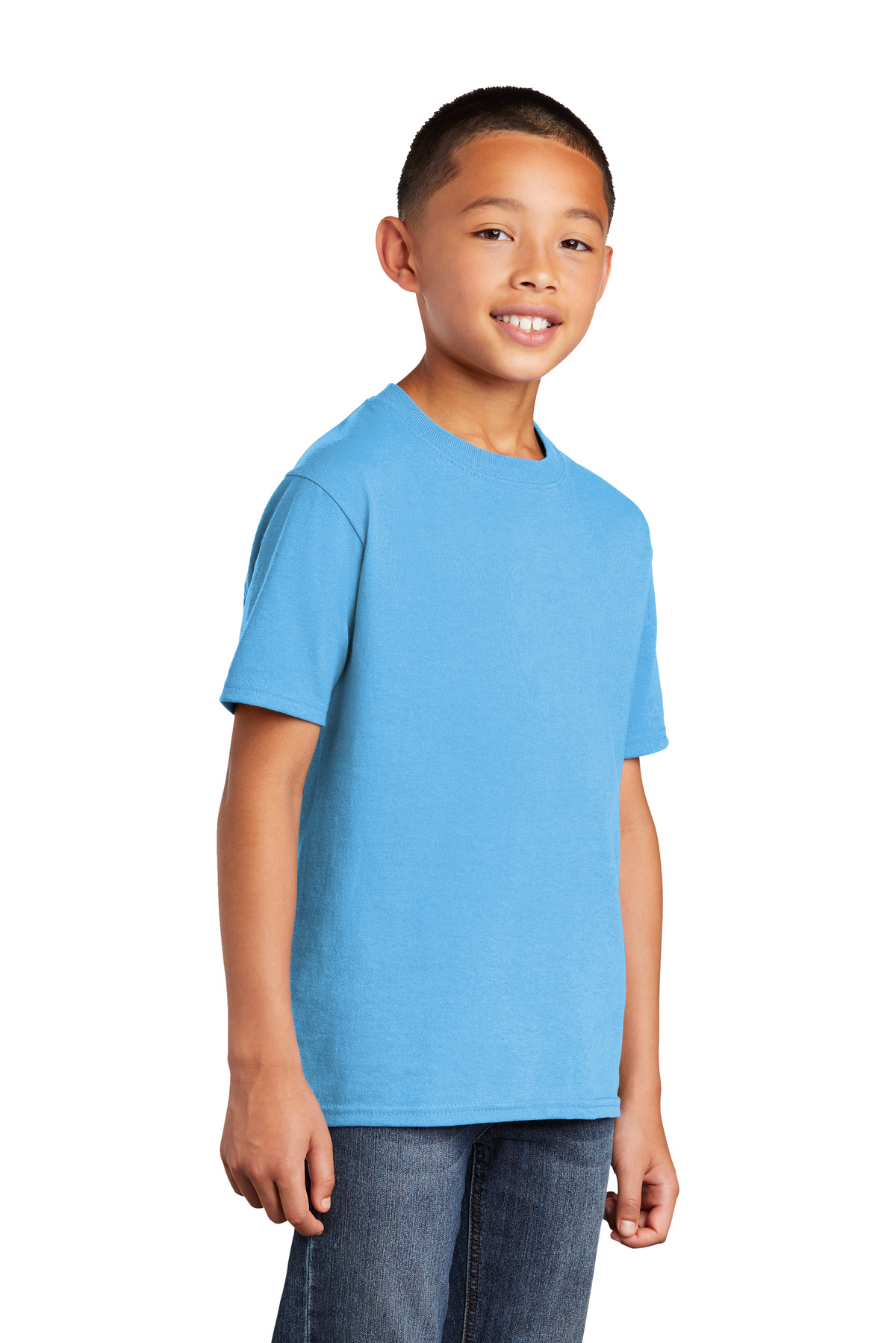 Port & Company Youth Core Cotton DTG Tee