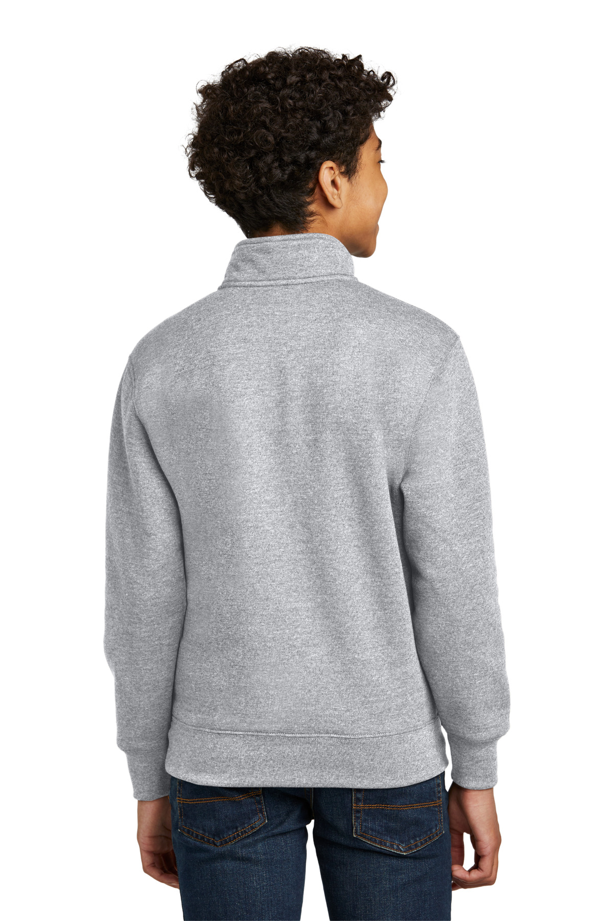 Port & Company Youth Core Fleece 1/4-Zip Pullover Sweatshirt