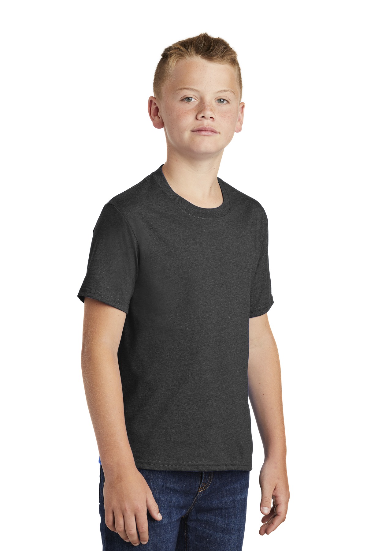 Port & Company Youth Fan Favorite Blend Tee.