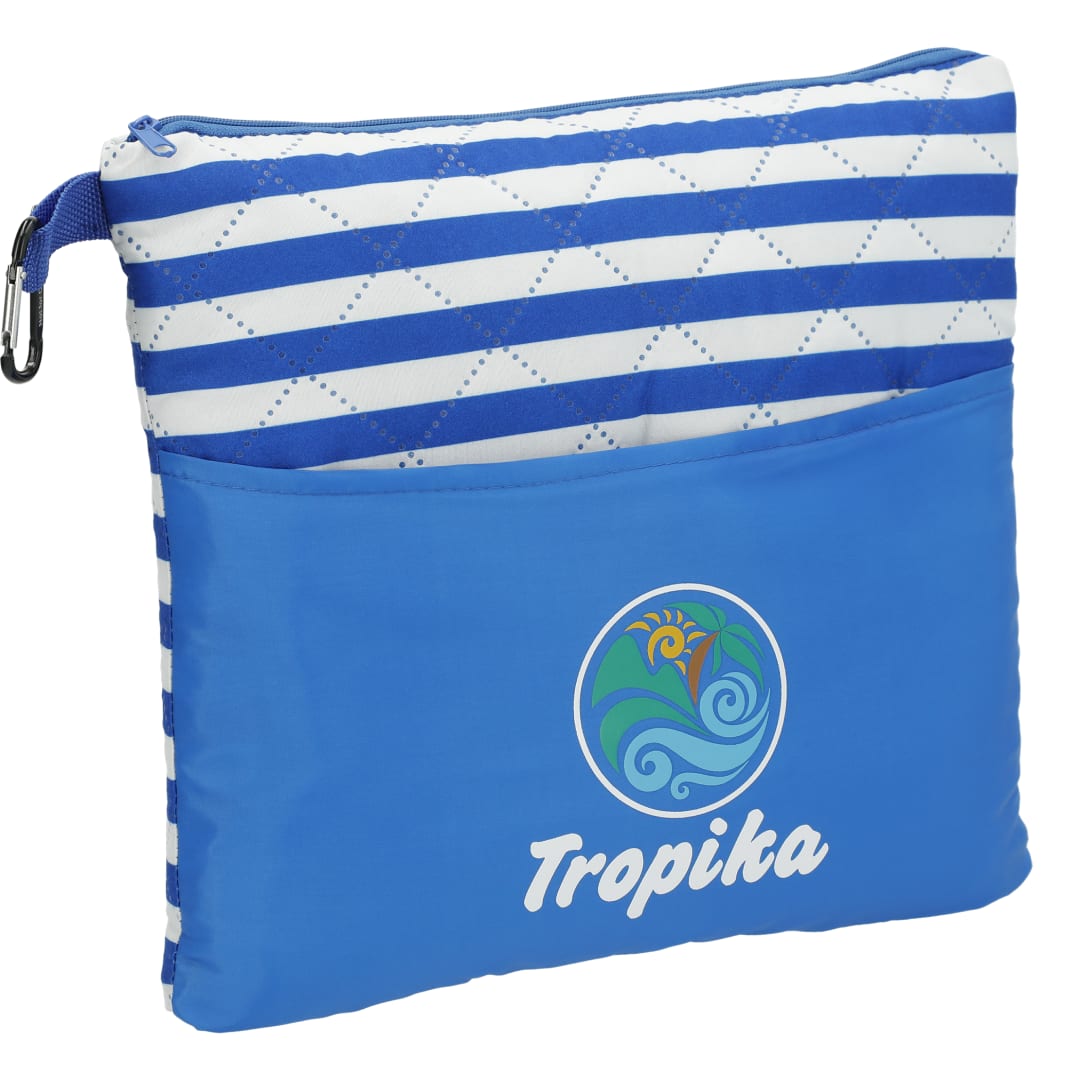 Portable Beach Blanket And Pillow