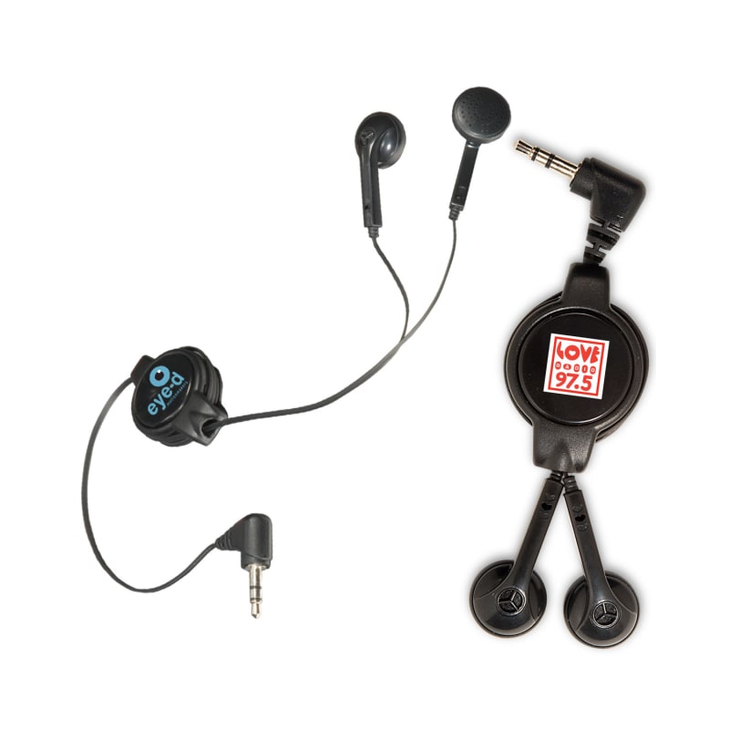 Easy-Retract Earbuds