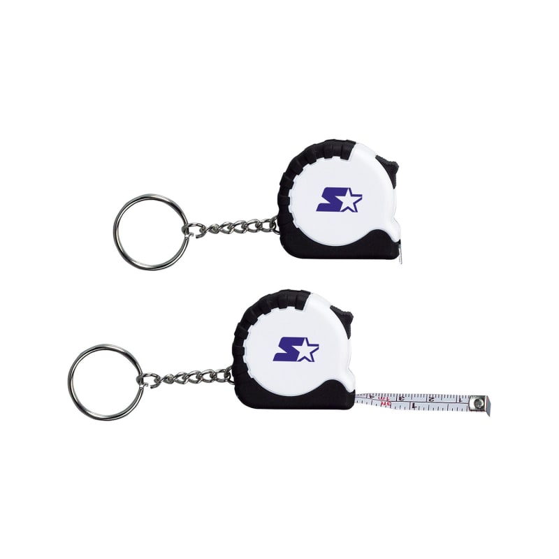Mini Grip Tape Measure Key Chain 3.25'