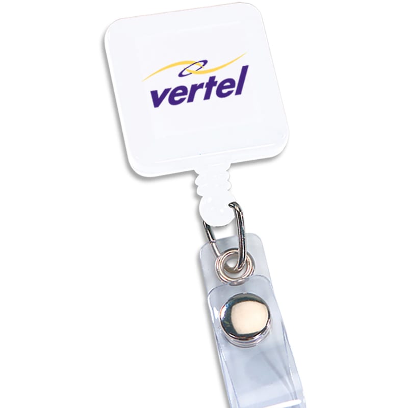Retract-A-Badge Square