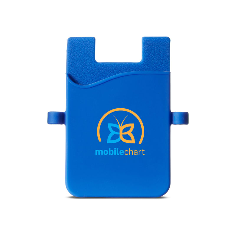 Silicone Smartphone Pocket With Earbud Loops