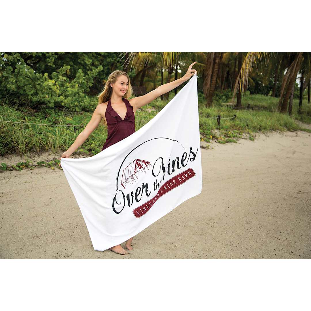Pro Towels Pro Towels Beach Towel 35x70 20 Lbs/doz WHITE