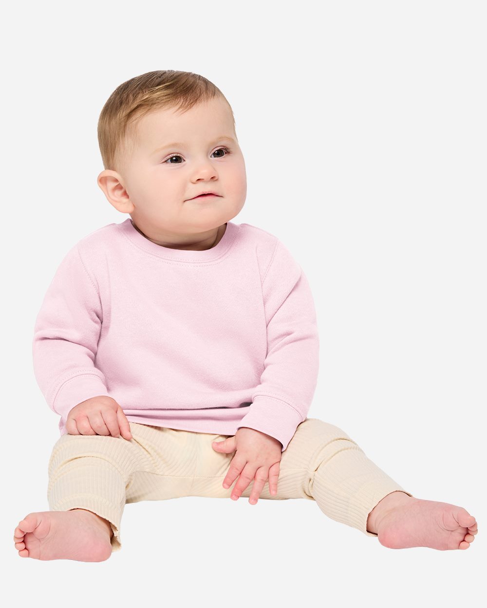 Rabbit Skins Infant Crewneck Sweatshirt - 3417