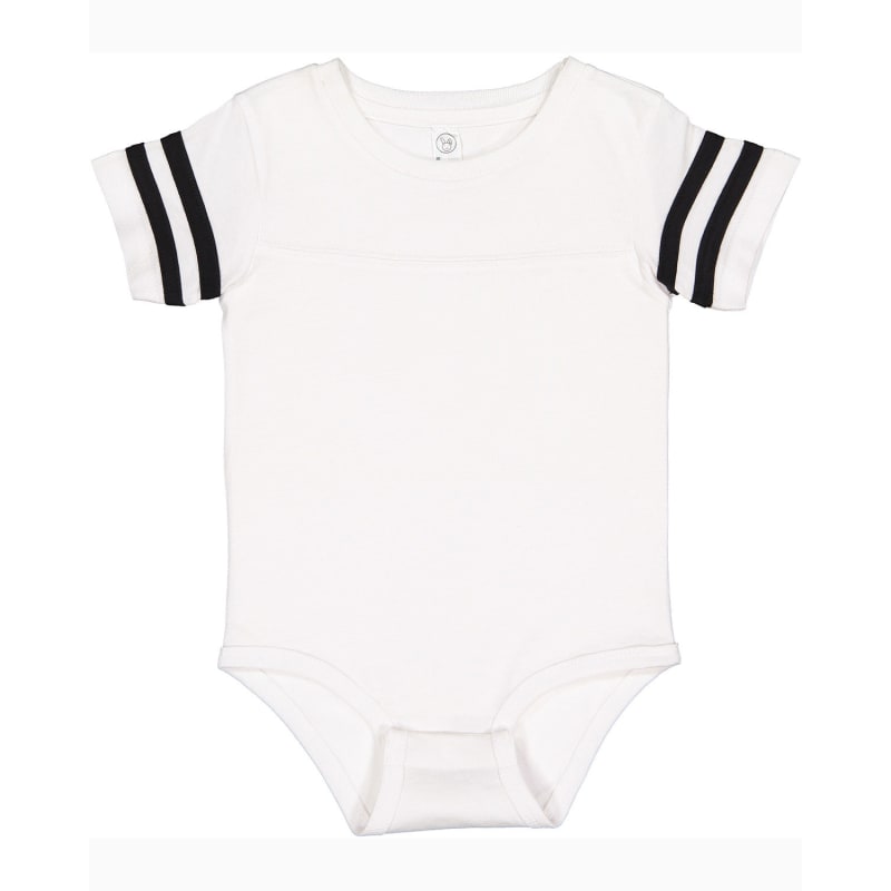 Rabbit Skins Infant Football Bodysuit