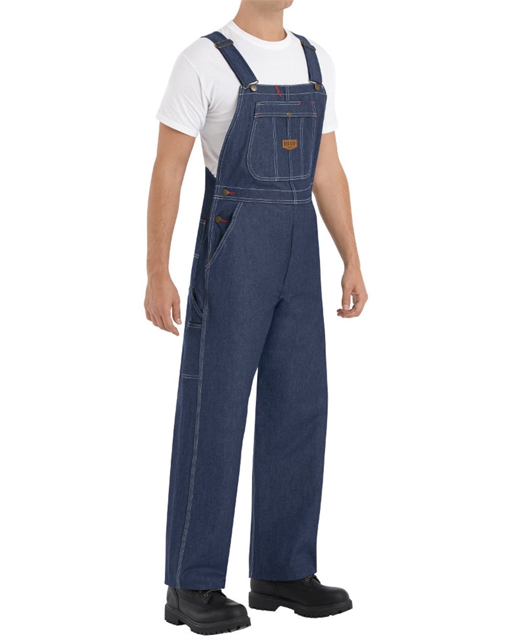 Red Kap Men's Extended Sizes Denim Bib Overall - BD10EXT
