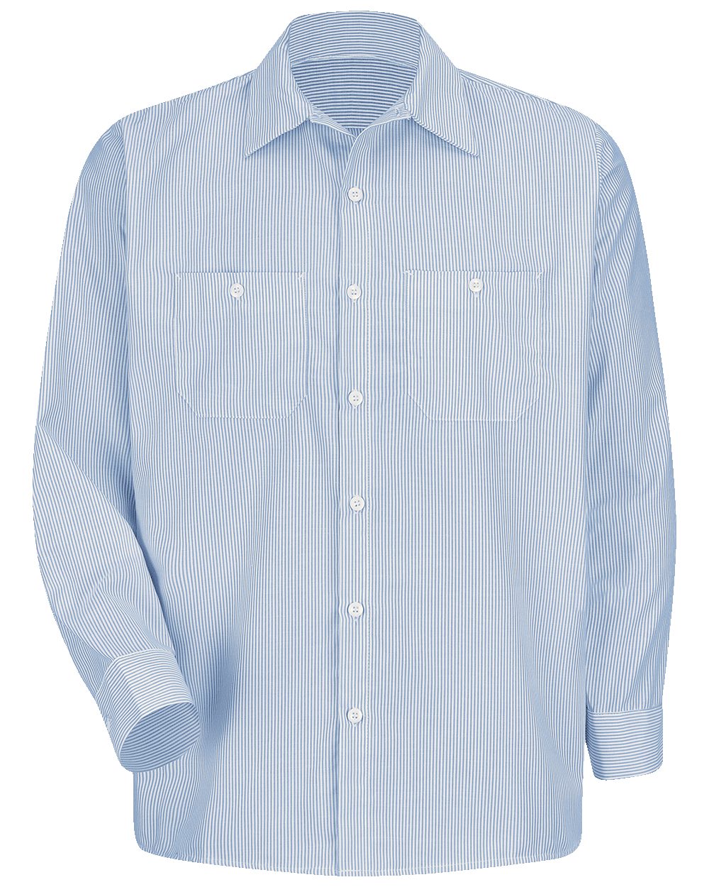 Red Kap Men's Industrial Stripe Work Shirt - SL10