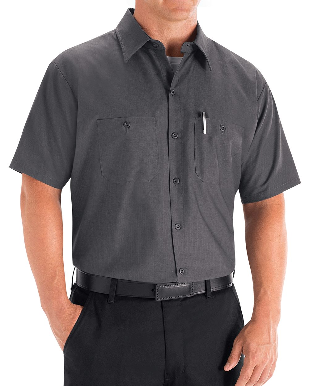 Red Kap Men's Mimix&trade; Short Sleeve Work Shirt - SX20