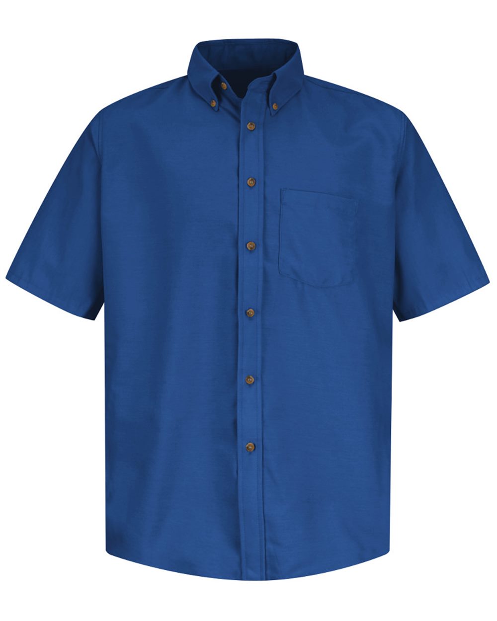 Red Kap Men's Poplin Short Sleeve Dress Shirt - SP80