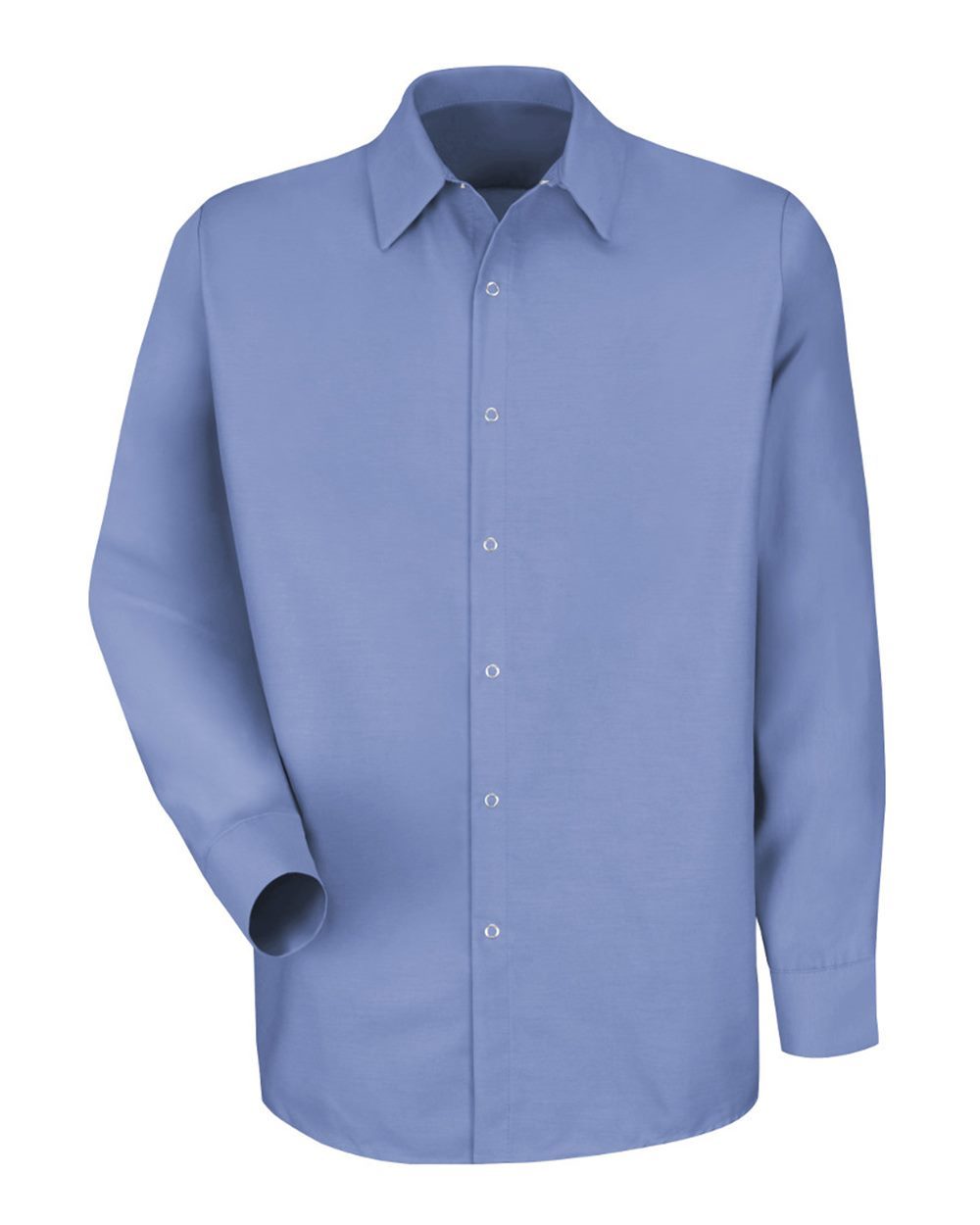 Red Kap Men's Specialized Pocketless Long Sleeve Work Shirt - SP16