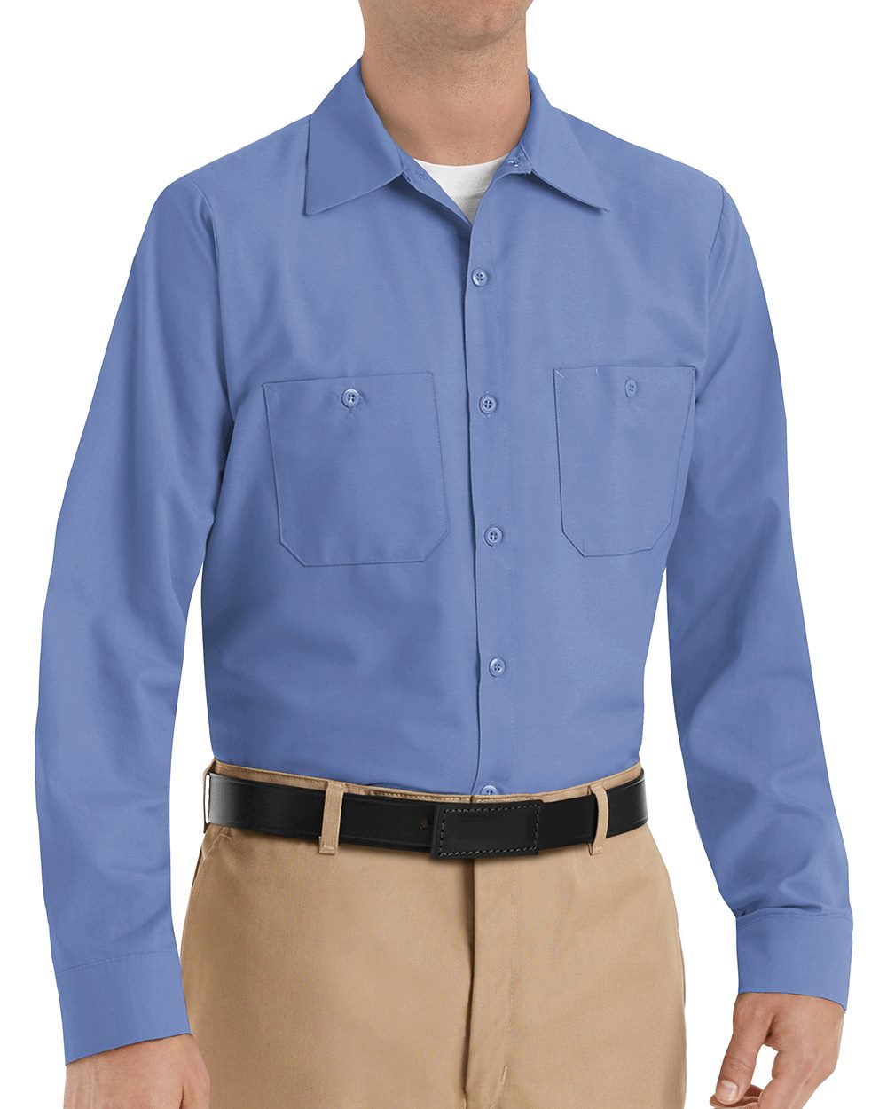 Red Kap Men's Tall Industrial Long Sleeve Work Shirt - SP14T