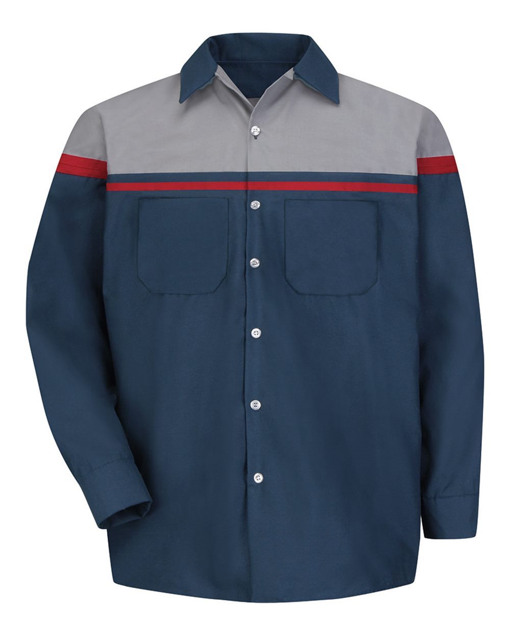 Red Kap Men's Tall Performance Tech Long Sleeve Shirt - SP14ACT