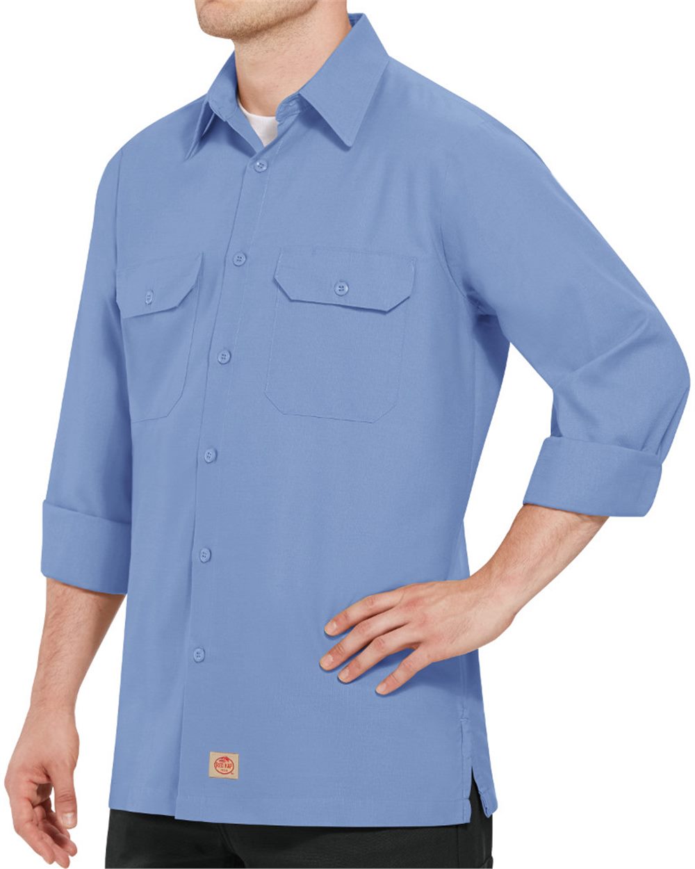 Red Kap Men's Tall Ripstop Long Sleeve Shirt - SY50T