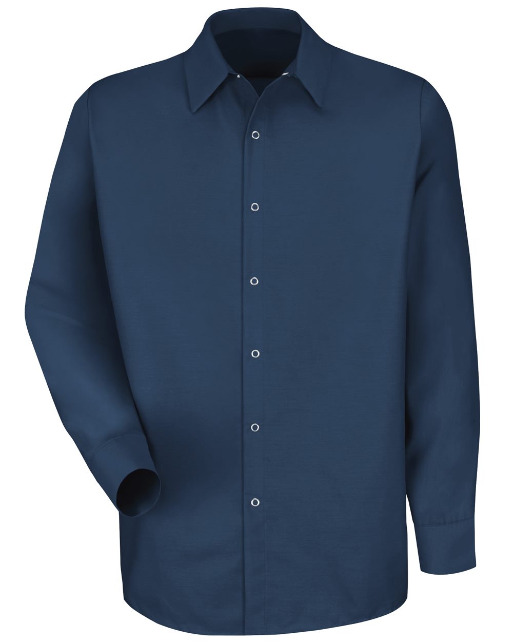 Red Kap Men's Tall Specialized Pocketless Long Sleeve Work Shirt - SP16T