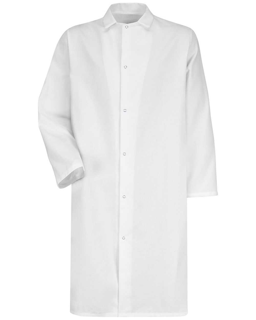 Red Kap Unisex Gripper - Front Butcher Frock - No Pockets - 4006