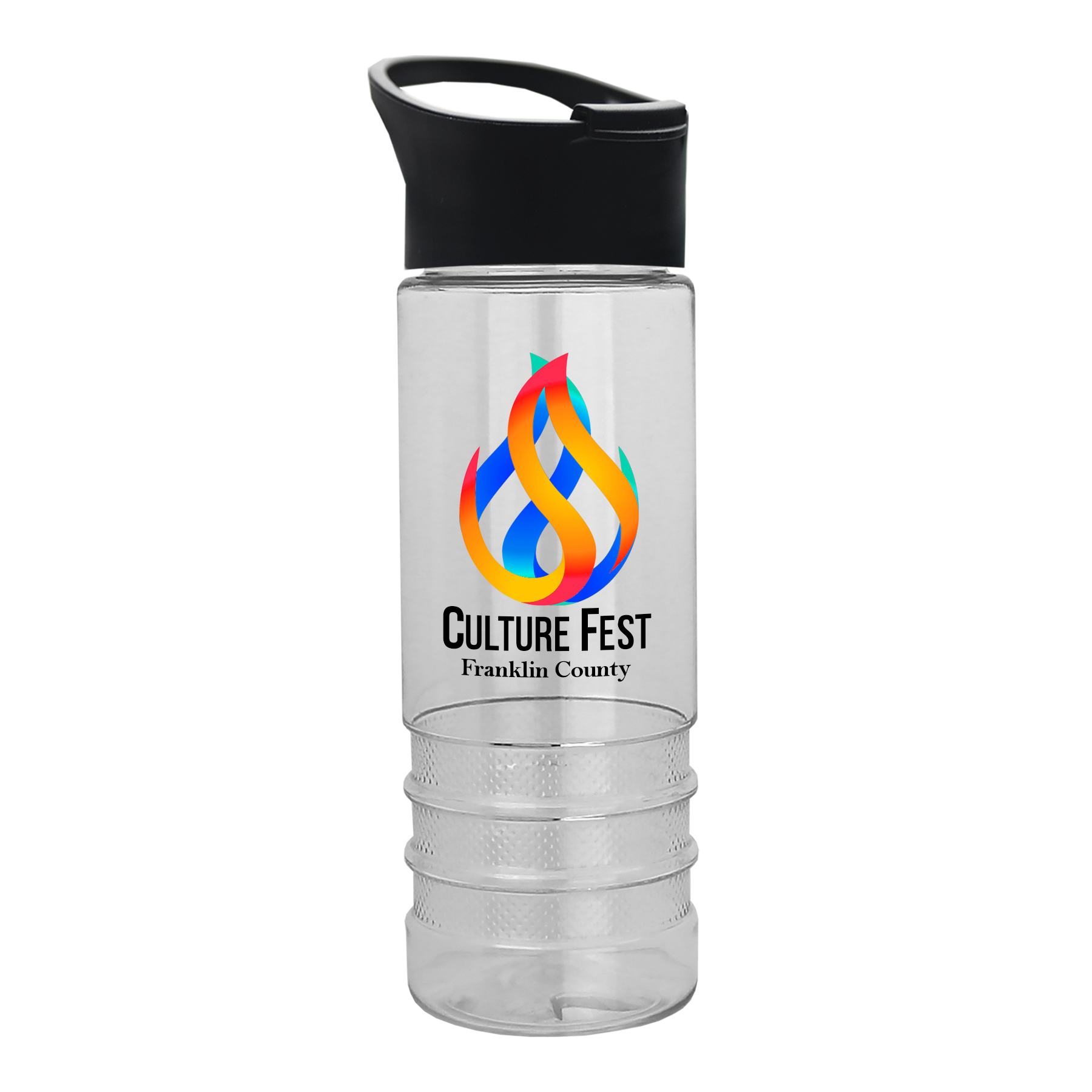 Salute - 24 Oz. Bottle With Pop-up Sip - Digital