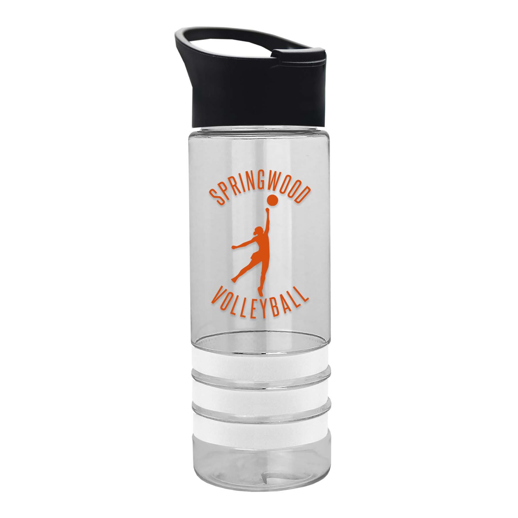 Sergeant Stripe - 24 Oz. Tritan Bottle With Pop-up And Stripe Bands