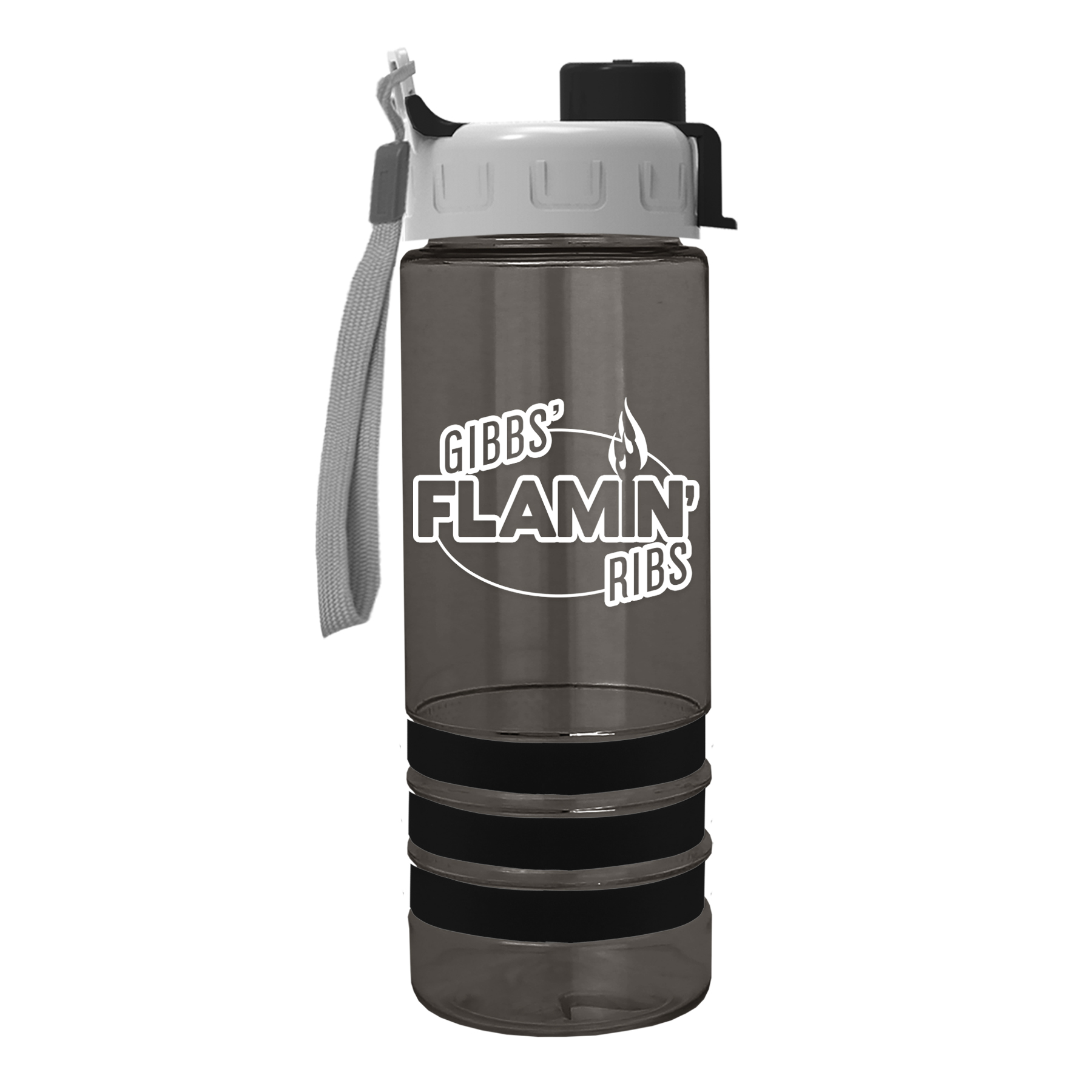 Sergeant Stripe - 24 Oz. Tritan Bottle With Quick Snap And Stripe Bands