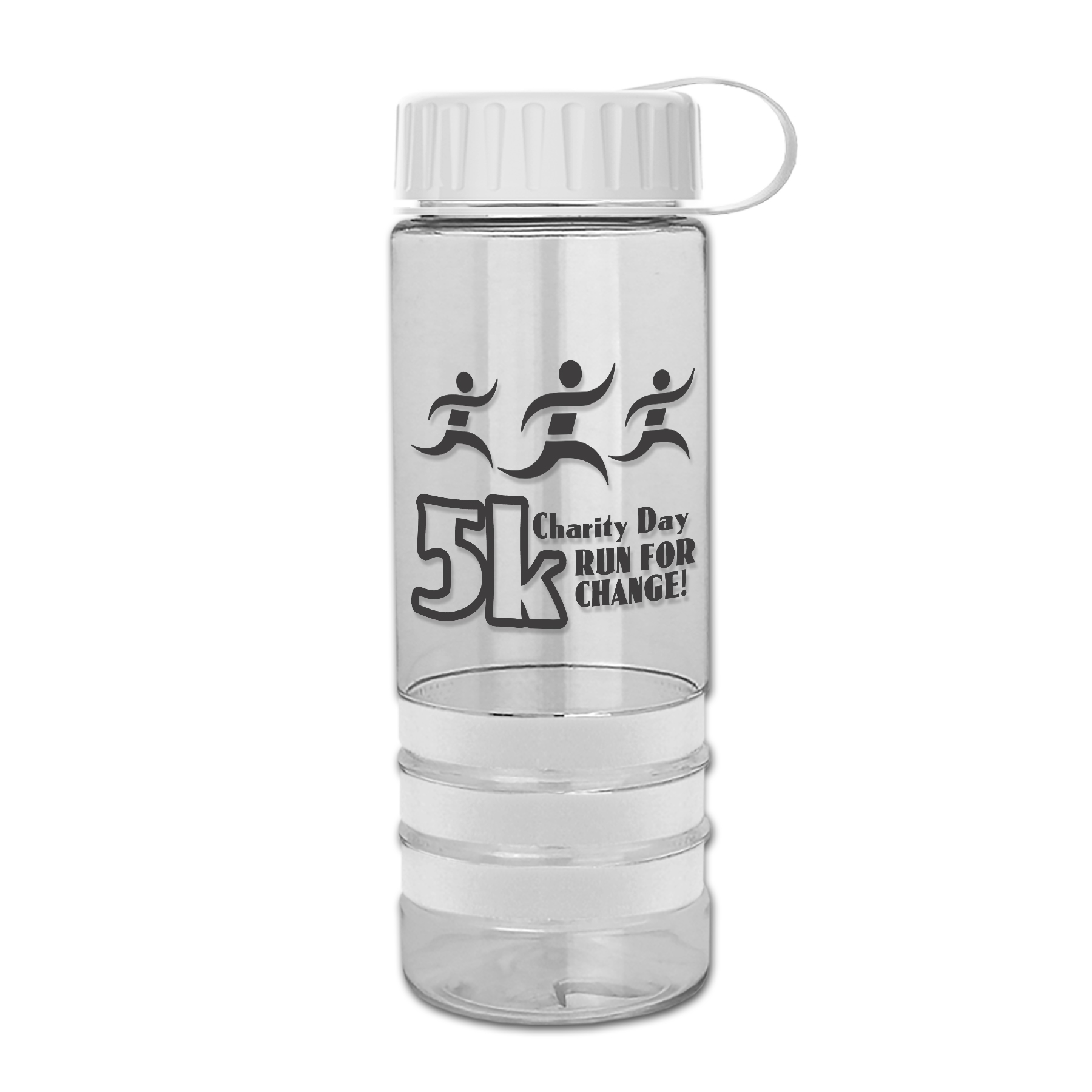 Sergeant Stripe - 24 Oz. Tritan Bottle With Tethered And Stripe Bands