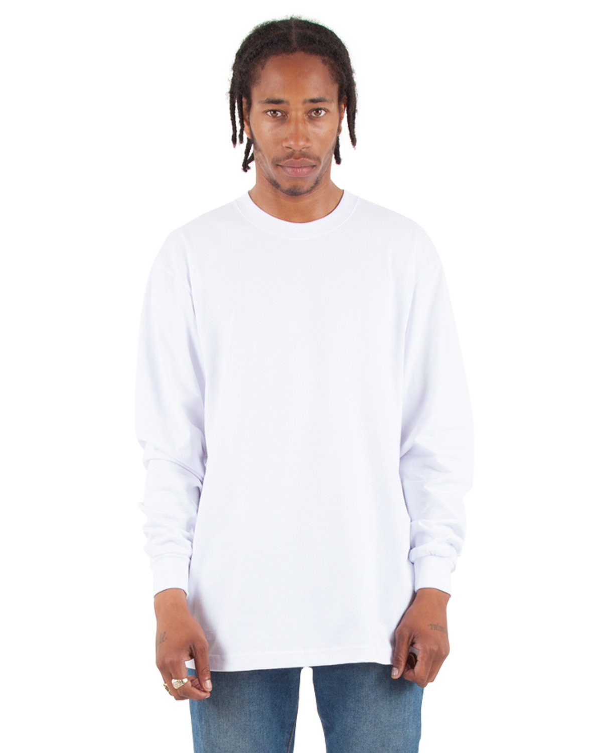 Shaka Wear Adult Max Heavyweight Long-Sleeve T-Shirt