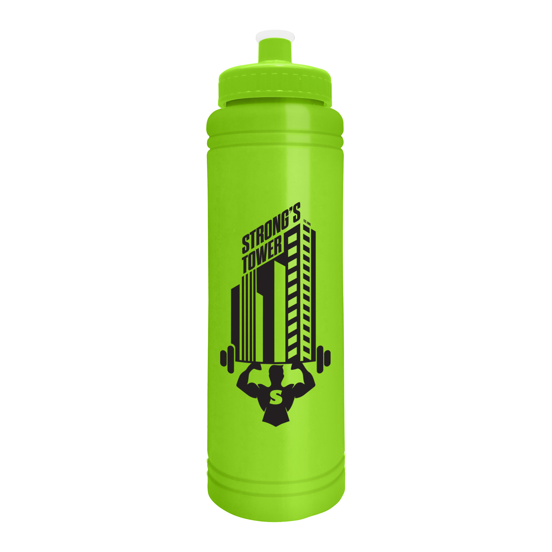 Slim Line - 25 Oz. Water Bottle With Push-Pull