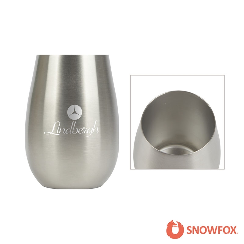 Snowfox Snowfox® 8 Oz. Vacuum Insulated Sauvignon Blanc Wine Glass
