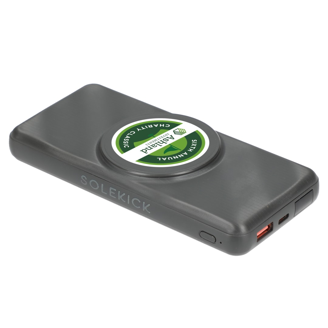 Solekick Solekick™ MagClick™ 10000 15W Wireless Power Bank