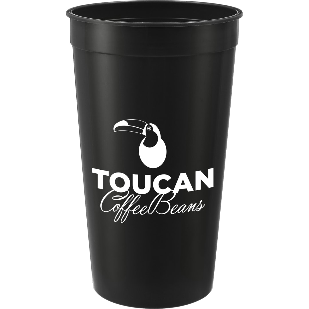 Solid 32oz Recycled Stadium Cup